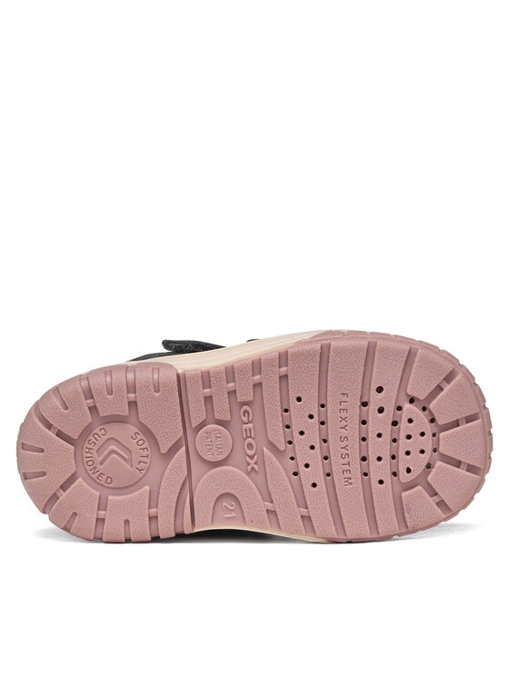 Geox Kozačky Geox B Omar Girl Wpf B462LC 04322 C0005 S Černá