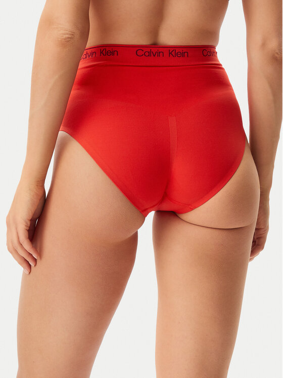 Calvin Klein Underwear Calvin Klein Underwear Klasične spodnje hlačke z visokim pasom LV00QF8282 Rdeča