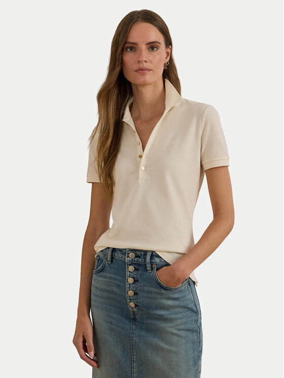 LAUREN RALPH LAUREN LAUREN RALPH LAUREN Polo 200679219010 Beis Regular Fit