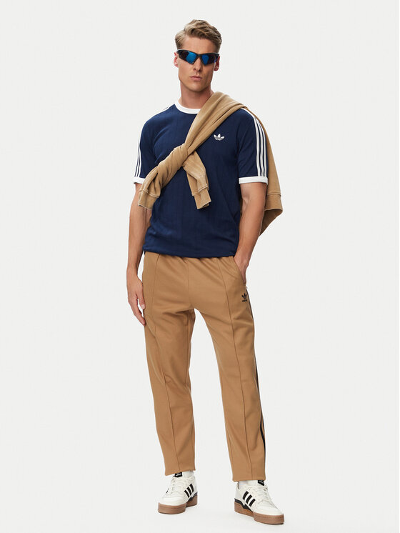 adidas adidas Póló Drop Needle 3 Stripes Tee KS7448 Sötétkék Regular Fit