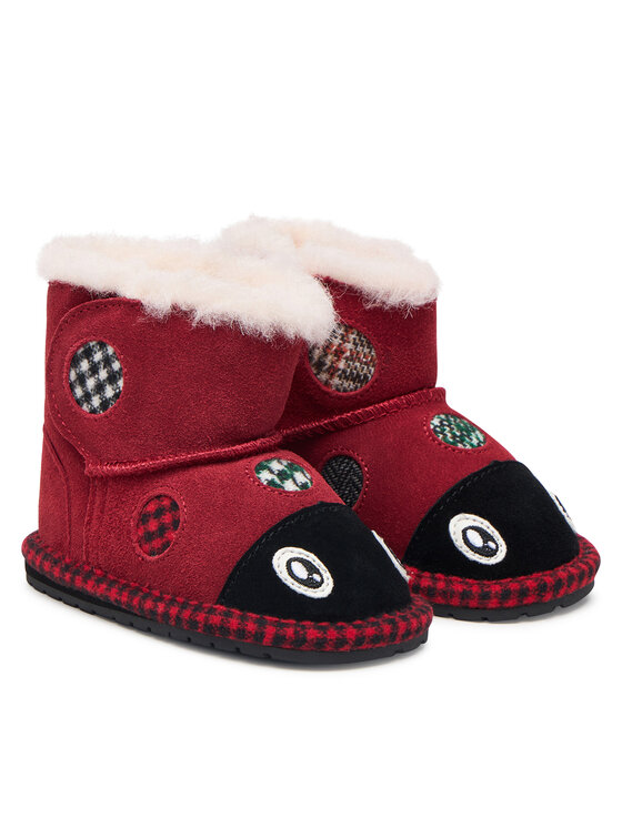 EMU Australia Śniegowce EMU Australia Lenny Ladybug Walker B13326 Czerwony