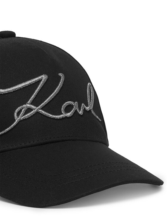 Karl Lagerfeld Kids Czapka z daszkiem Karl Lagerfeld Kids Z31197 M Czarny
