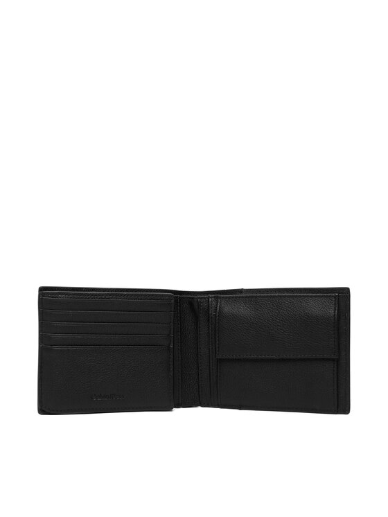 Calvin Klein Cartera Calvin Klein Xl Emblem Aop Emboss Trifold LV04D1235G Negro