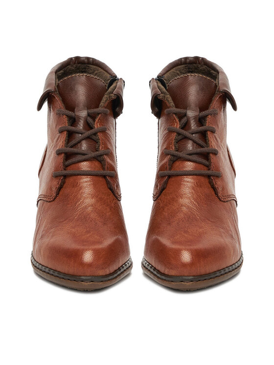 Rieker Šnurovacia obuv Rieker Y2131-22 Hnedá