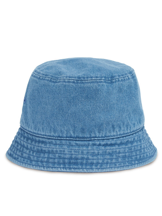 Calvin Klein Καπέλο Calvin Klein Mono Logo Denim Bucket Hat LV04G5021G Μπλε