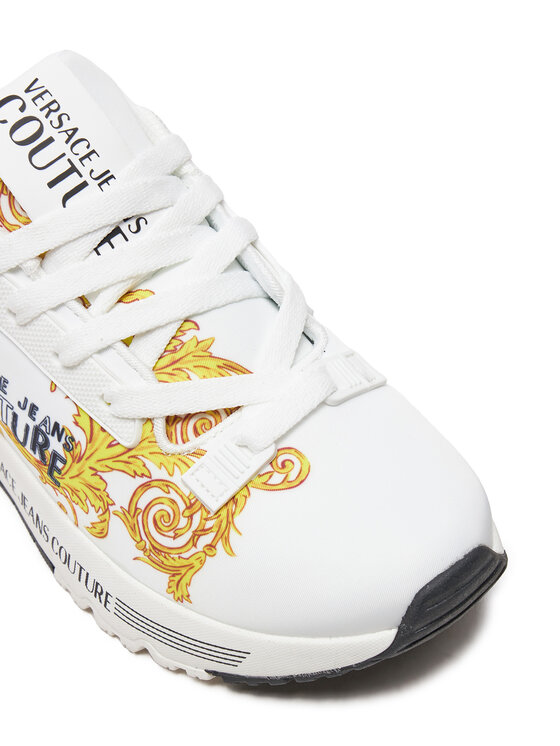 Versace Jeans Couture Snīkeri Versace Jeans Couture 76VA3SAA Balts