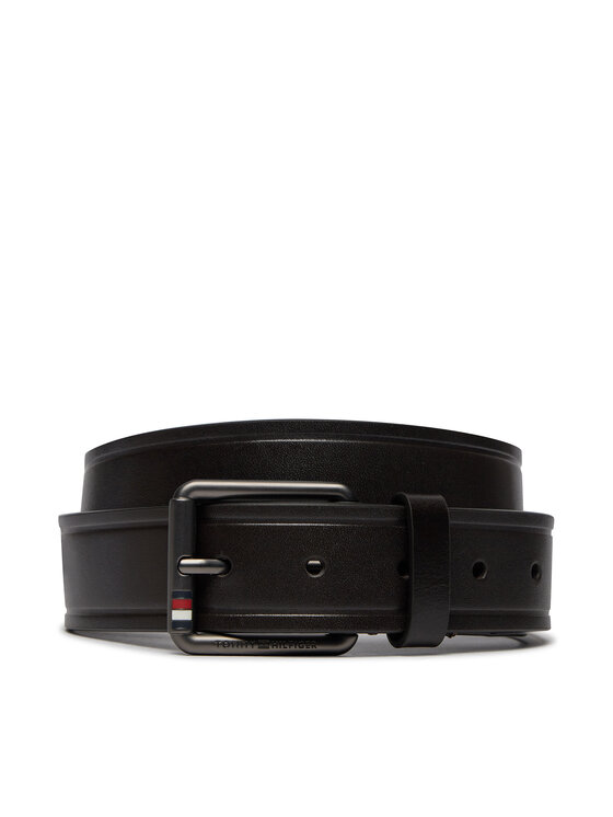 Tommy Hilfiger Pánsky opasok Tommy Hilfiger Casual Leather 3.5 AM0AM12066 Hnedá