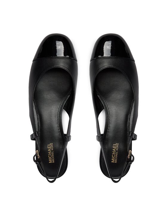 MICHAEL Michael Kors Балетки MICHAEL Michael Kors Perla Flex Sling Flat 40R4PLFP1L Чорний