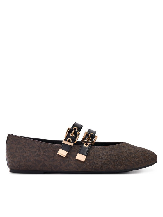 MICHAEL Michael Kors Ballerine MICHAEL Michael Kors Rowen Flex Ballet 40R6RWFP1B Marrone