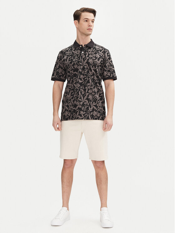 Jack & Jones Jack & Jones Pólóing Jeff 12269236 Fekete Standard Fit
