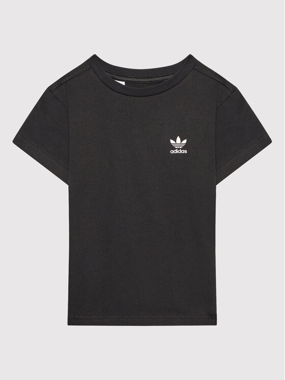 adidas adidas Футболка Adicolor HC9582 Чорний Regular Fit