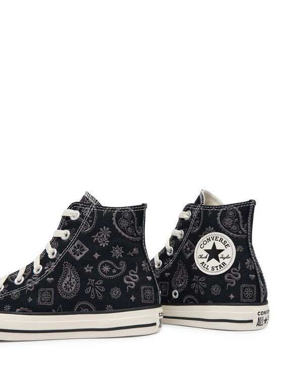 Converse Кеди Converse Chuck Taylor All Star Paisley Pop A19184C Чорний