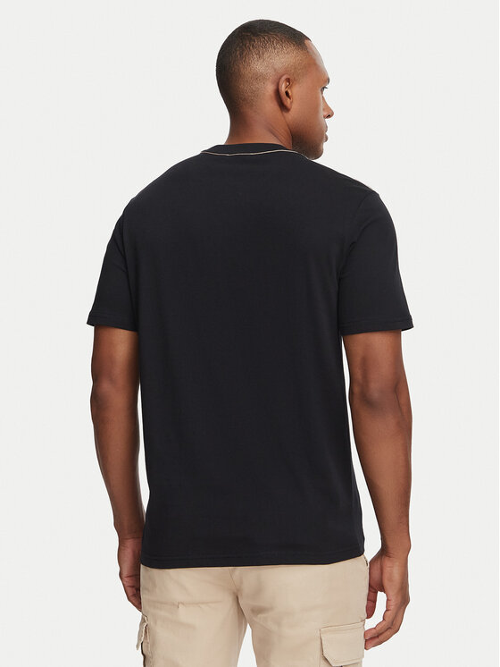 Napapijri Napapijri Camiseta Cabin NP0A8B3F Negro Relaxed Fit