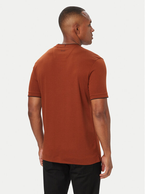 BOSS BOSS Camiseta C-Thompson 50575011 Marrón Regular Fit