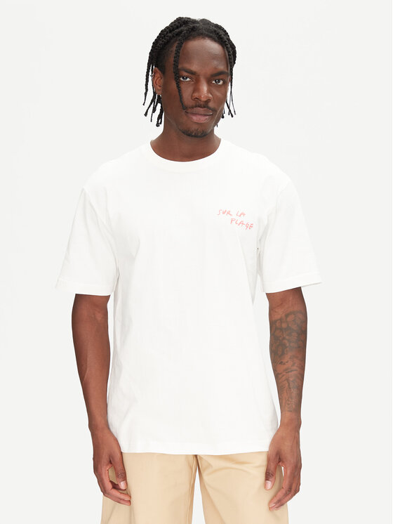 Only & Sons Only & Sons Футболка Milo 22034452 Білий Relaxed Fit