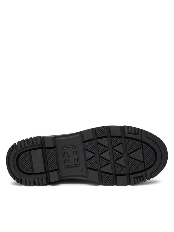 Tommy Jeans Sztyblety Tommy Jeans Tjw Chelsea Flatform Boot EN0EN02597 Czarny