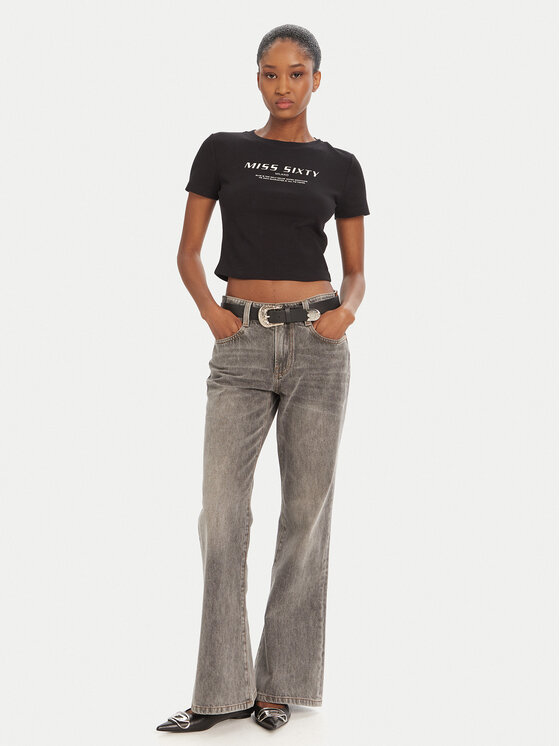 Miss Sixty Miss Sixty Camiseta 6L1SJ4300000 Negro Slim Fit