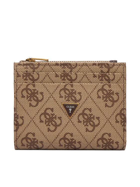 Guess Portfel Guess SMMALO LEA03 Brązowy