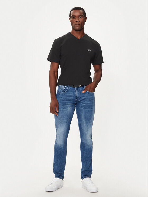 Lacoste Lacoste T-Shirt TH5077 Μαύρο Regular Fit