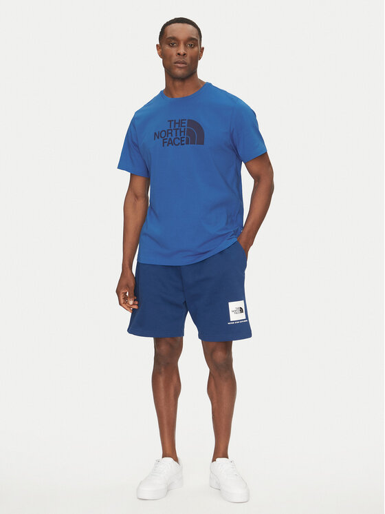 The North Face The North Face Camiseta Easy NF0A8A6C Azul Regular Fit