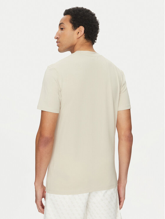 Guess Guess T-shirt Z2YI12 JR06K Beige Regular Fit