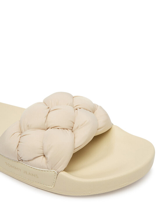 Tommy Jeans Chanclas Tommy Jeans Tjw Braided Slides EN0EN02975 Écru
