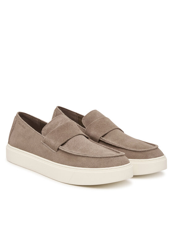 Calvin Klein Loafers Calvin Klein Hybrid Clean Cup Loafer Band Su HM0HM02161 Beige