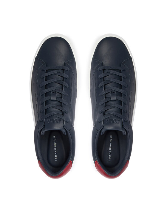 Tommy Hilfiger Zapatillas Tommy Hilfiger Premium Dress Cupsole Lth FM0FM05572 Azul marino