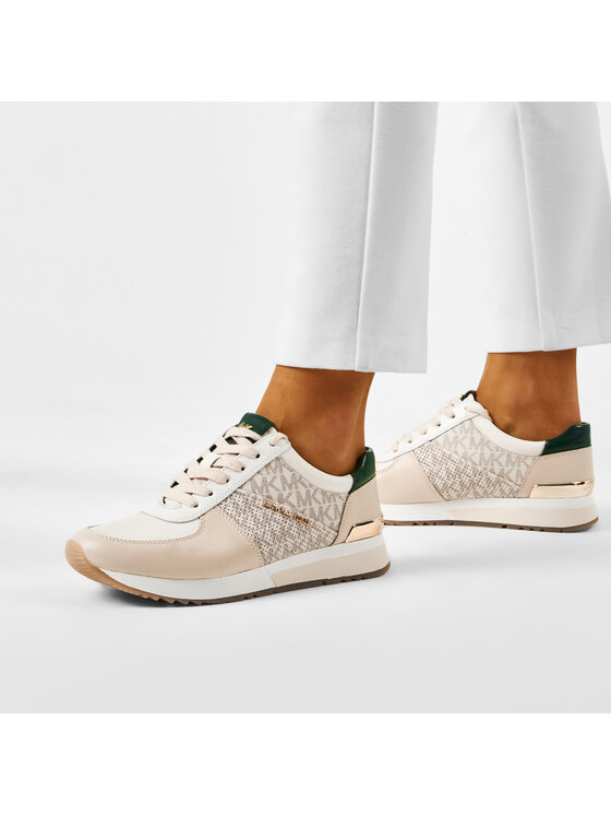 MICHAEL Michael Kors Laisvalaikio batai MICHAEL Michael Kors Allie Trainer 43F0ALFS3L Smėlio