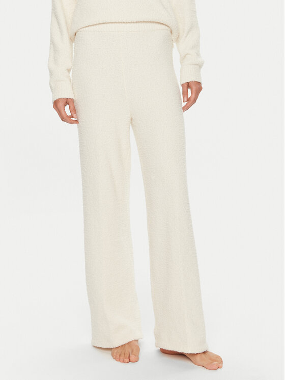 Calvin Klein Calvin Klein Pižamos kelnės 000QS7338E Écru Relaxed Fit