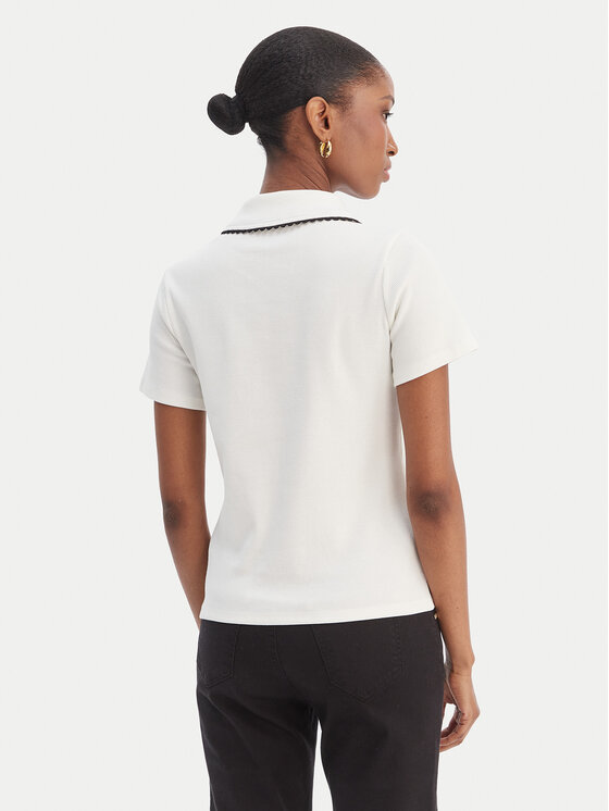 Morgan Morgan Polo 261-DLOLI Blanco Slim Fit