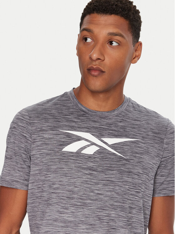 Reebok Reebok Футболка Vector Standard RK25179CCM Сірий Regular Fit