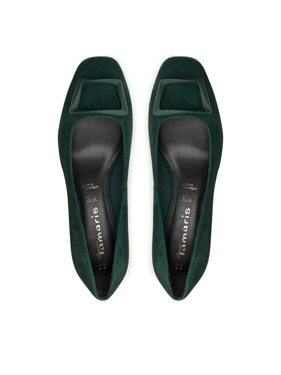 Tamaris Czółenka Tamaris 1-22302-41 Zielony
