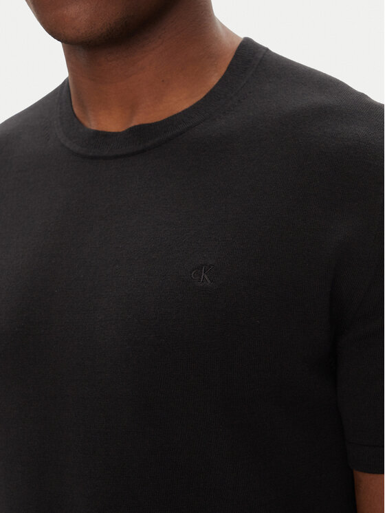 Calvin Klein Calvin Klein T-shirt Supima LV04LC333G Nero Regular Fit