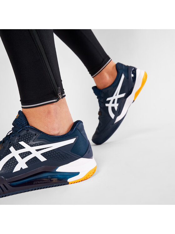 Asics Παπούτσια Τένις Asics Gel-Resolution 8 1041A076 Σκούρο μπλε