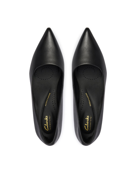 Clarks Туфлі Clarks Zarey Court 26183156 Чорний