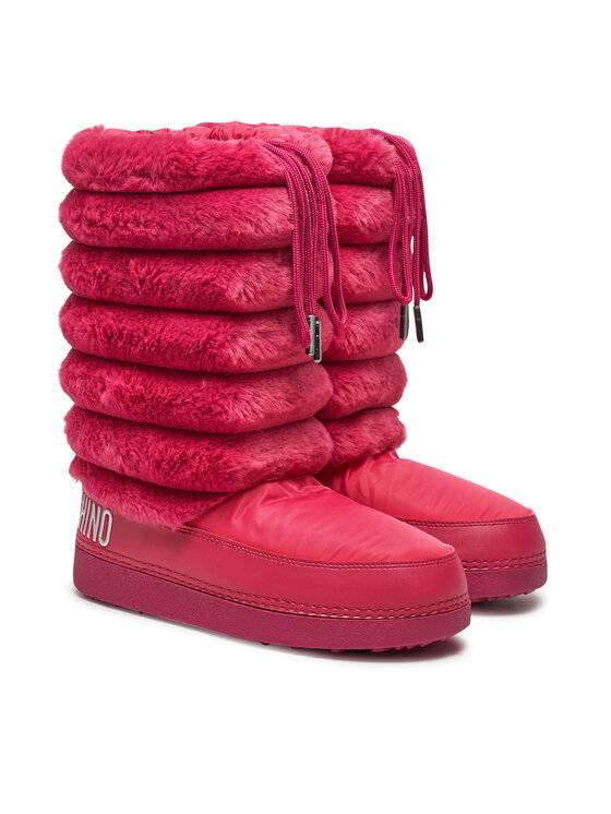 LOVE MOSCHINO Škornji za sneg LOVE MOSCHINO JA24312G0LISH626 Roza