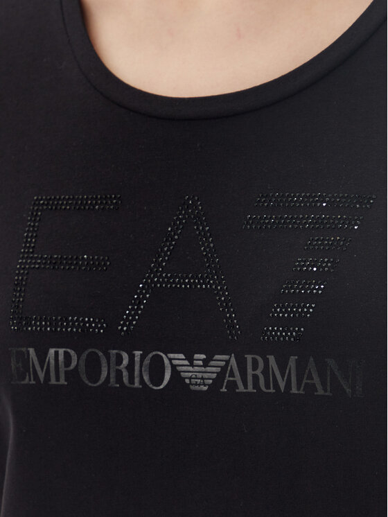 EA7 Emporio Armani EA7 Emporio Armani Футболка 7W000094 AF10373 UC001 Чорний Slim Fit