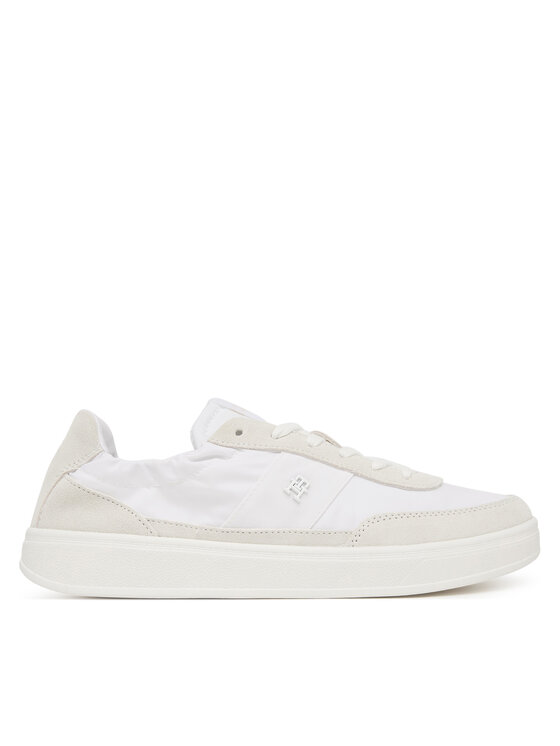 Tommy Hilfiger Sneakersy Tommy Hilfiger Th Heritage Nylon Sneaker FW0FW09405 Biały