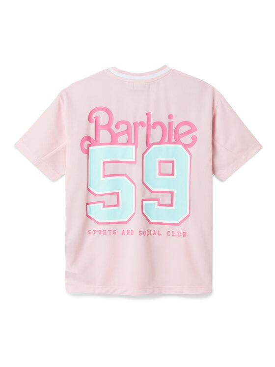 NAME IT NAME IT Majica Barbie 13243113 Roza Relaxed Fit