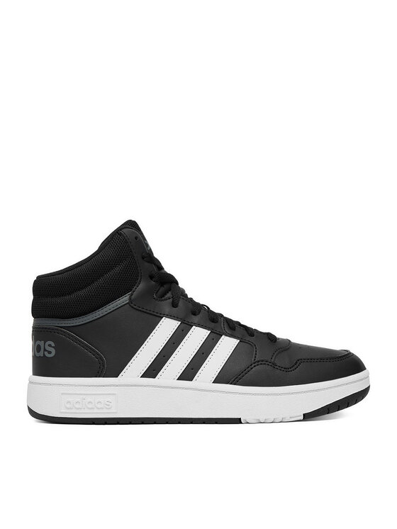 adidas Снікерcи adidas HOOPS MID 3.0 K GW0402 Чорний