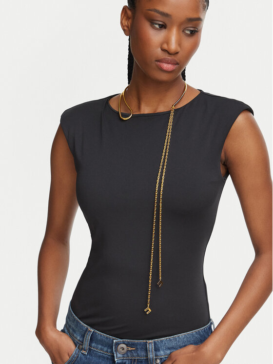 Elisabetta Franchi Naszyjnik Elisabetta Franchi CO-74B-67E2-V340 Złoty