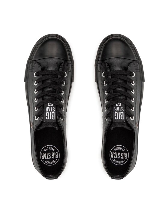 Big Star Shoes Plátenky Big Star Shoes V174345 Čierna