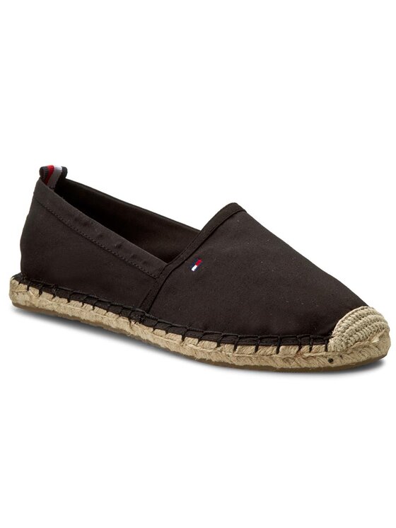 Tommy Hilfiger Espadryle Tommy Hilfiger Int Lana 11D FW0FW00382 Czarny