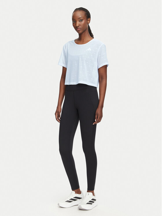 adidas adidas T-Shirt Strength Essentials Workout Boxy Mesh KT3828 Λευκό Relaxed Fit