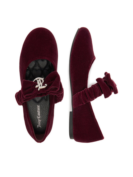 Juicy Couture Baleríny Juicy Couture CEO-CS6515-01 Bordová