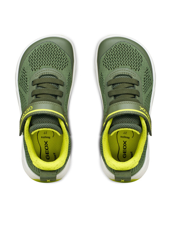 Sneakers Geox J Foot-Run Boy J65PDB 06K9J C0914 D Verde | Epantofi.ro