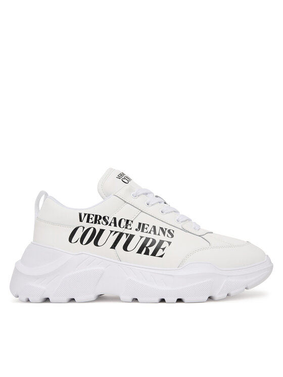 Versace Jeans Couture Снікерcи Versace Jeans Couture 80YA3SC1 Білий
