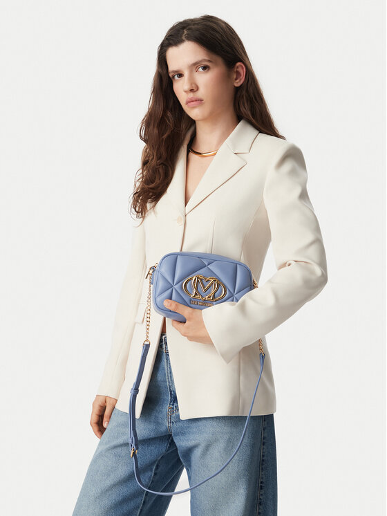 LOVE MOSCHINO Kabelka LOVE MOSCHINO JC4038PP1PLC0700 Modrá