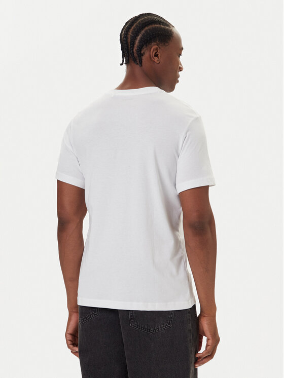 Mustang Mustang Camiseta Akron 1016864 Blanco Relaxed Fit